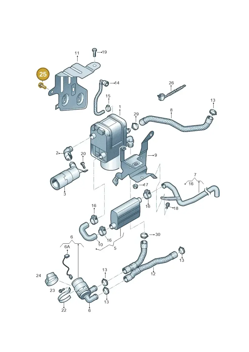 N10607501 — Skoda Superb (2013-2015) diagram 649819700, position 25