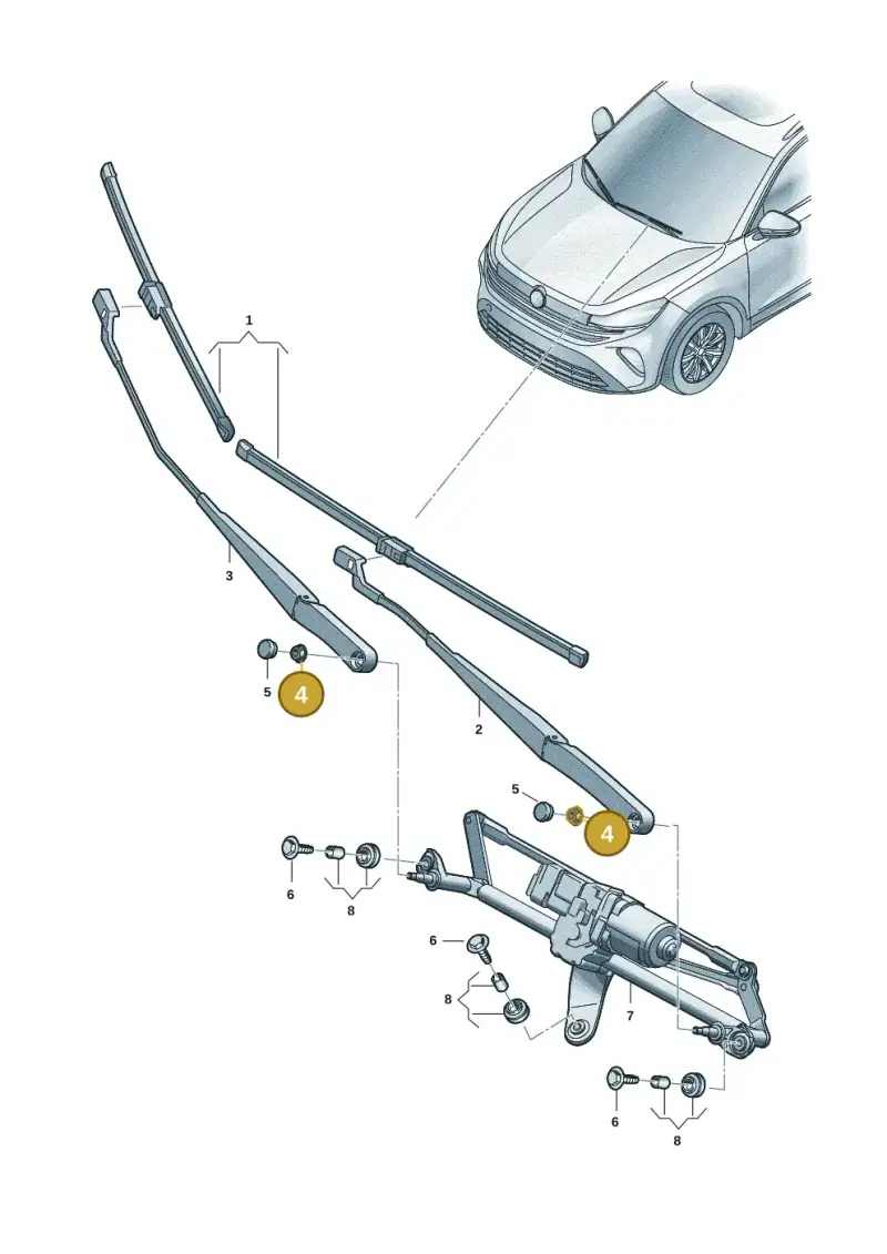 N10609204 — Skoda Kodiaq (2024-) diagram 57x955000, position 4