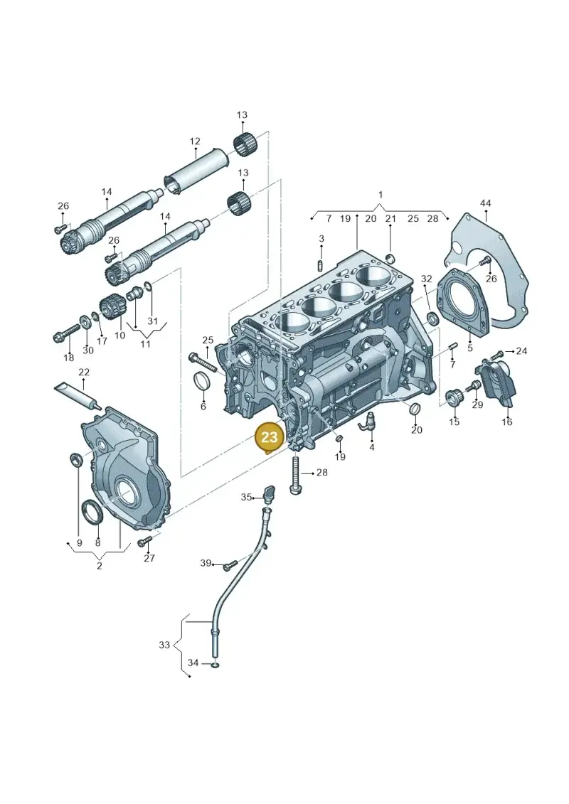 N10617101 — Skoda Kodiaq (2024-) diagram 746103100, position 23