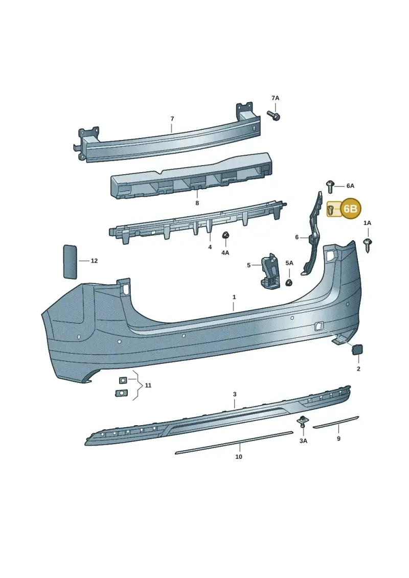 N10621301 — Skoda Superb Combi (2023-) diagram 3p0807050, position 6B