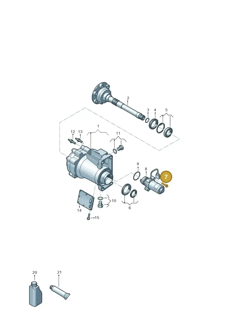 N10624302 — Skoda Octavia (2019-2024) diagram 409055010, position 7