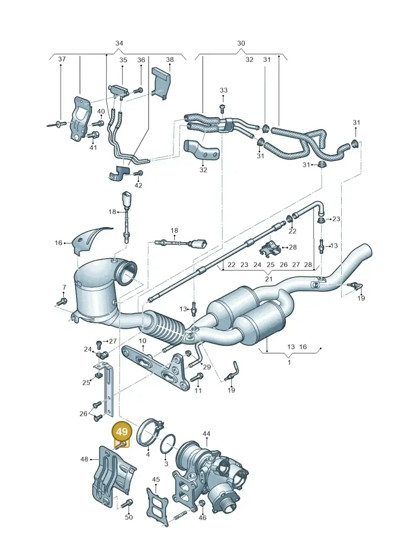 N10653201 — Skoda Superb Combi (2023-) diagram 596253350, position 49