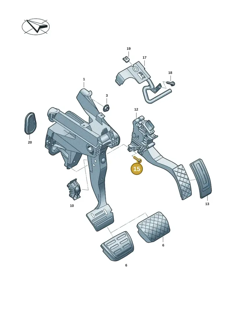 N10666701 — Skoda Kodiaq (2024-) diagram 57x721500, position 15