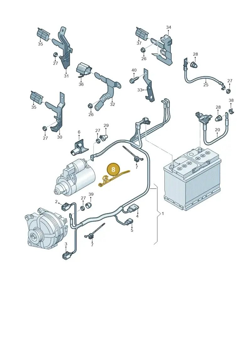 N10667101 — Skoda Fabia (2021-) diagram 584971000, position 8