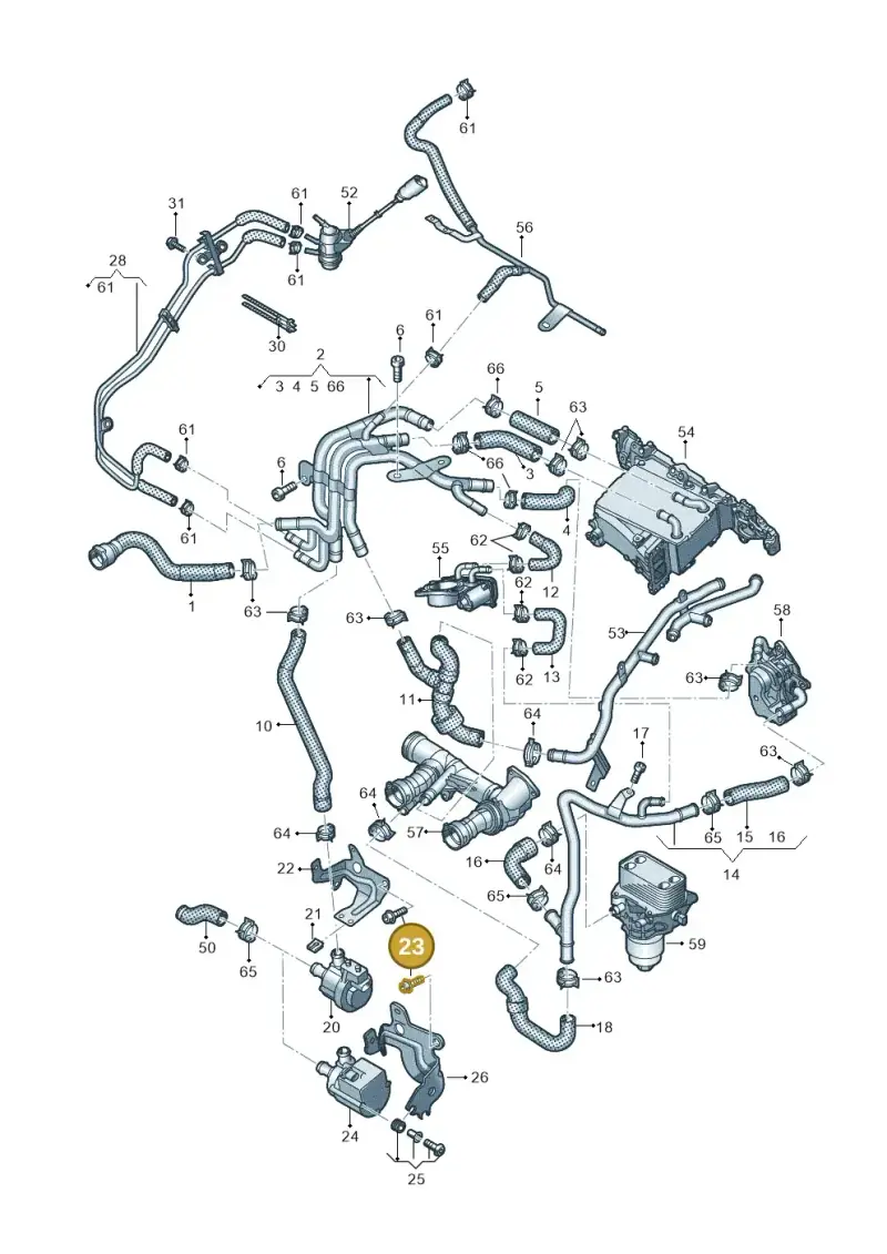 N10698101 — Skoda Kamiq (2019-) diagram 837121110, position 23
