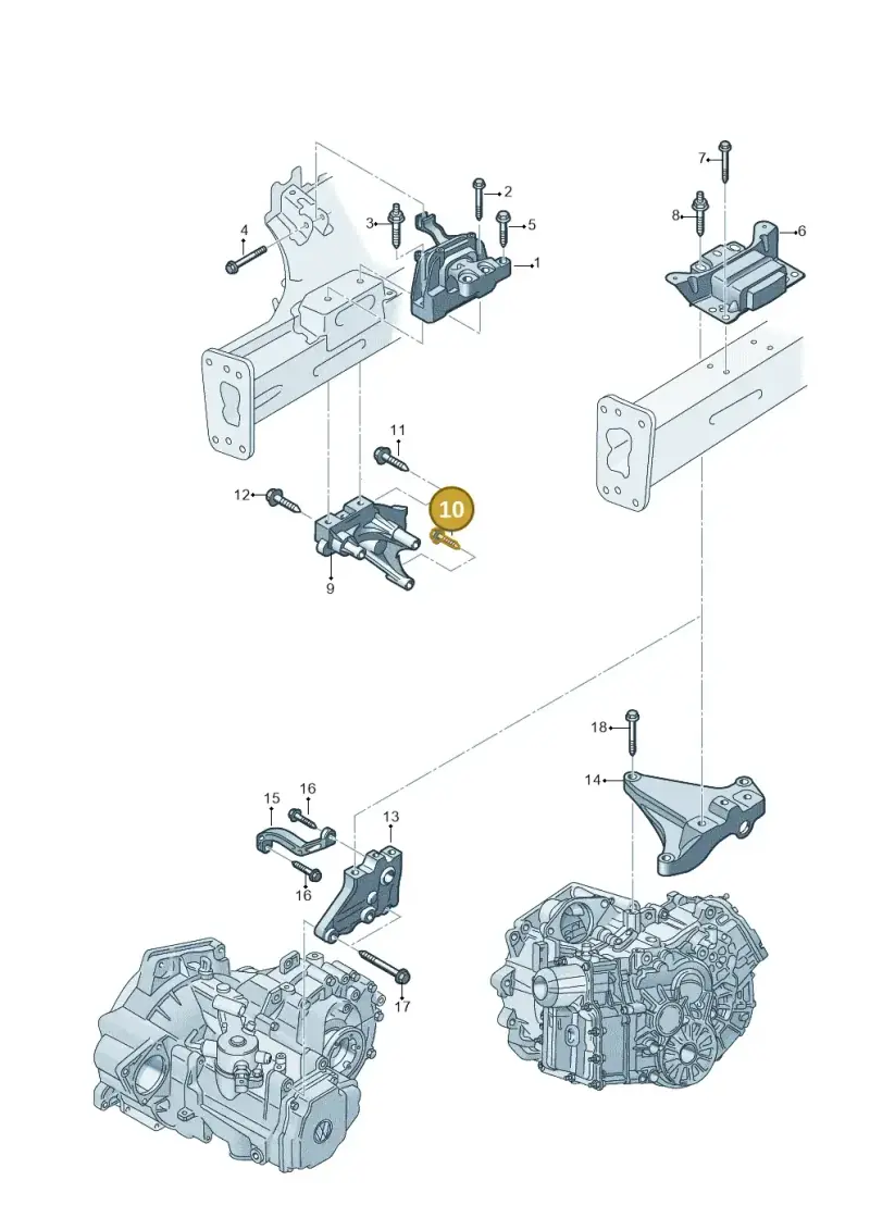 N10699501 — Skoda Kamiq (2019-) diagram 837199510, position 10
