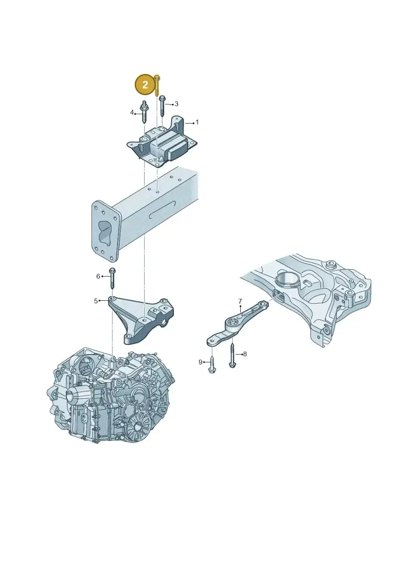 N10699701 — Skoda Superb Combi (2023-) diagram 827199050, position 2