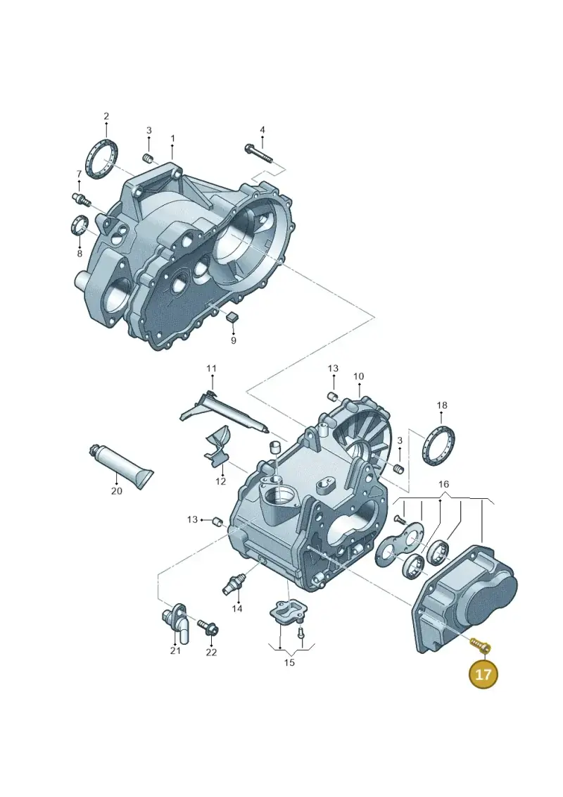 N10738801 — Skoda Octavia (2019-2024) diagram 746301400, position 17
