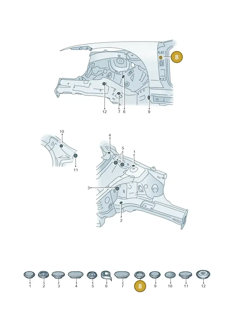 N10746401 — Skoda Superb Combi (2023-) diagram 3p0803500, position 8