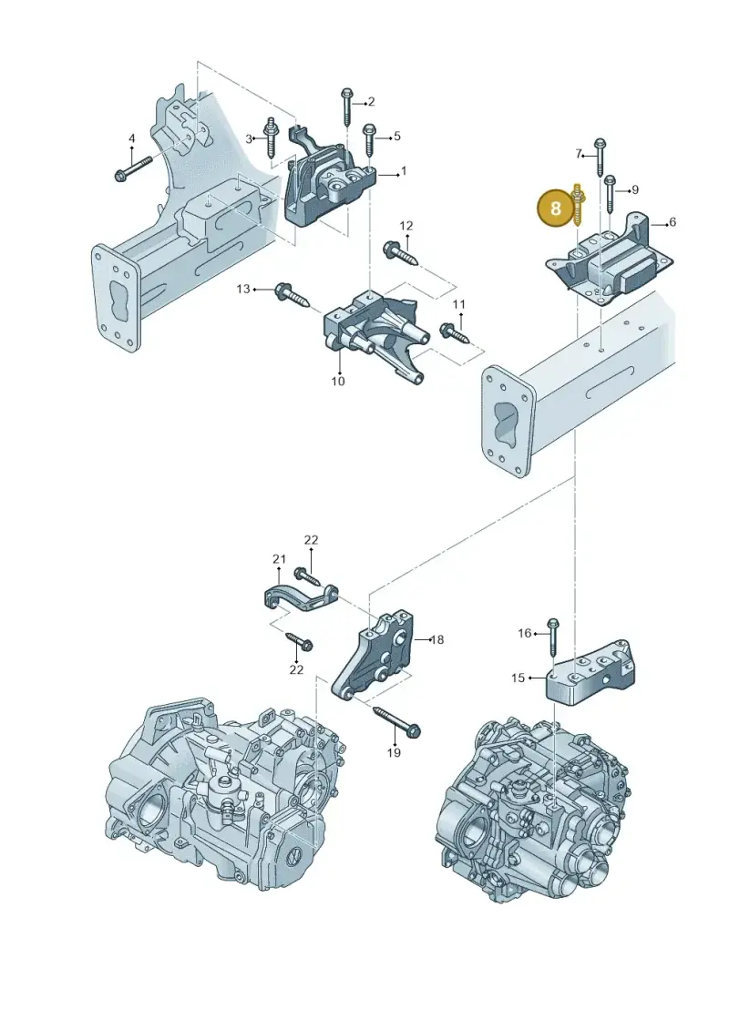 N10770701 — Skoda Octavia (2017-2020) diagram 746199650, position 8