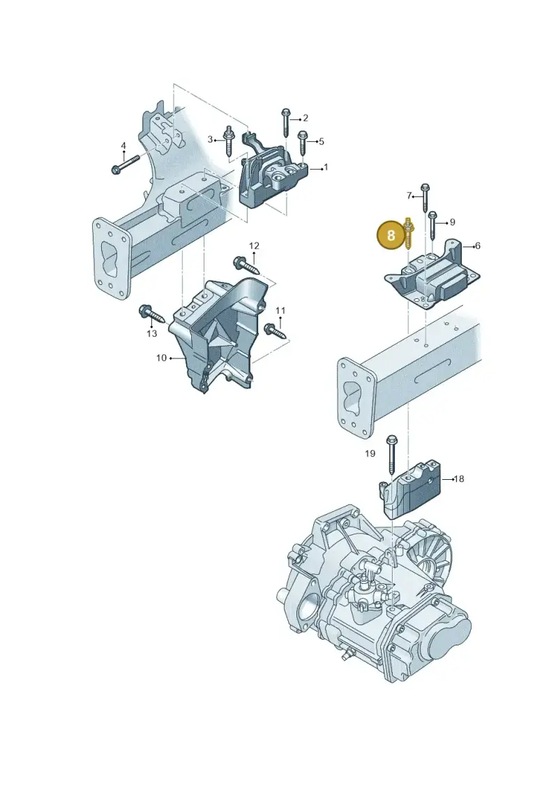 N10770701 — Skoda Karoq (2017-2022) diagram 827199270, position 8