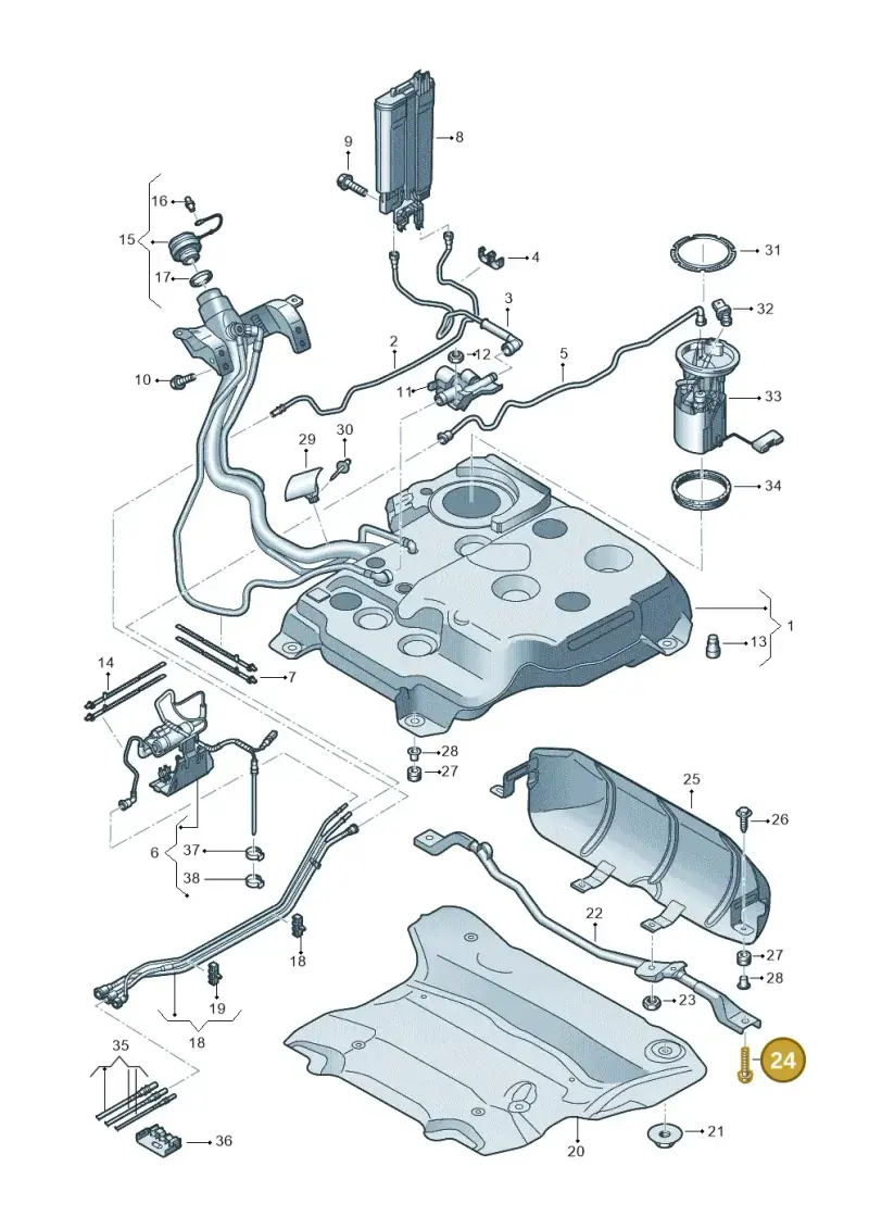 N10785401 — Skoda Superb Combi (2023-) diagram 793201500, position 24