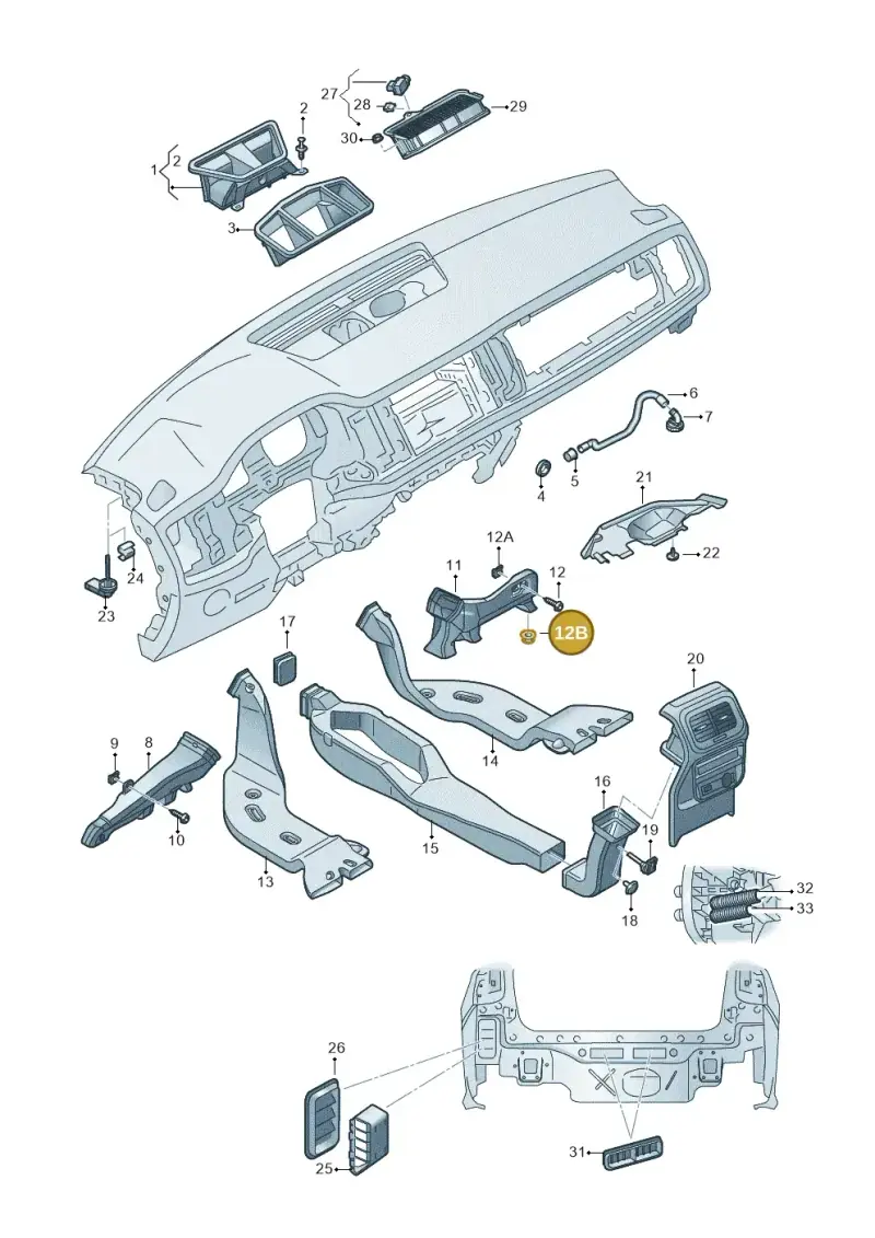 N90183803 — Skoda Kamiq (2019-) diagram 584819010, position 12B