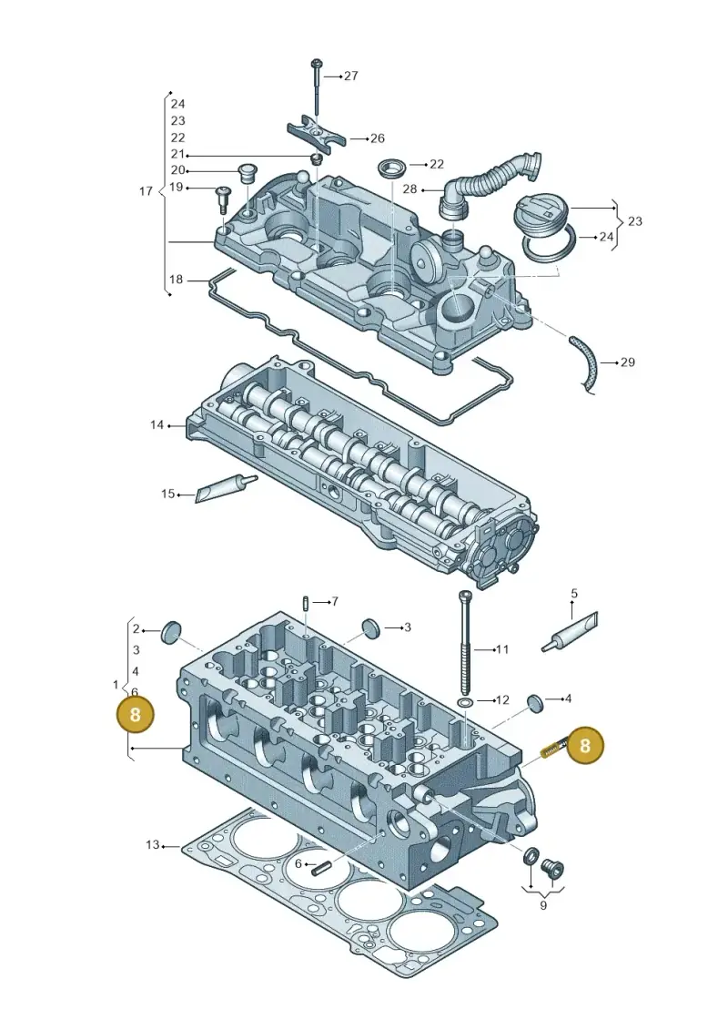 N90188902 — Skoda Kamiq (2019-) diagram 746103500, position 8