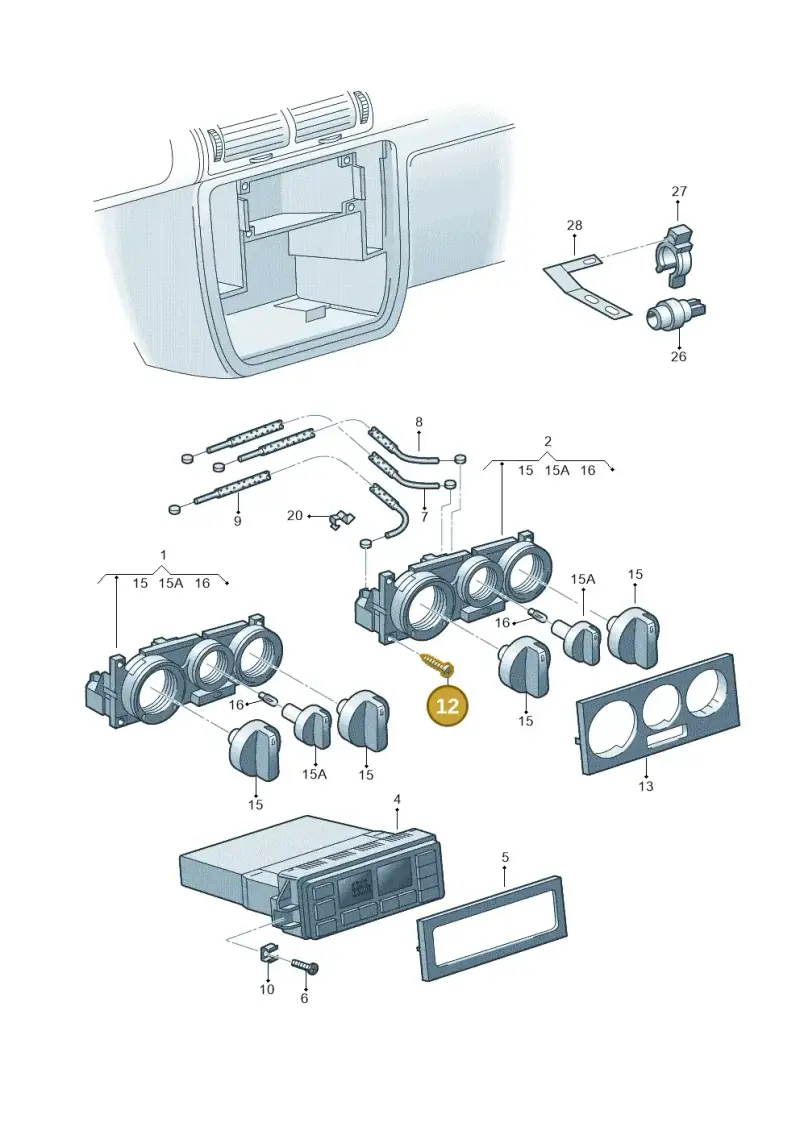 N90282501 — Skoda SUPERB                 02> (2001-) diagram 195819400, position 12