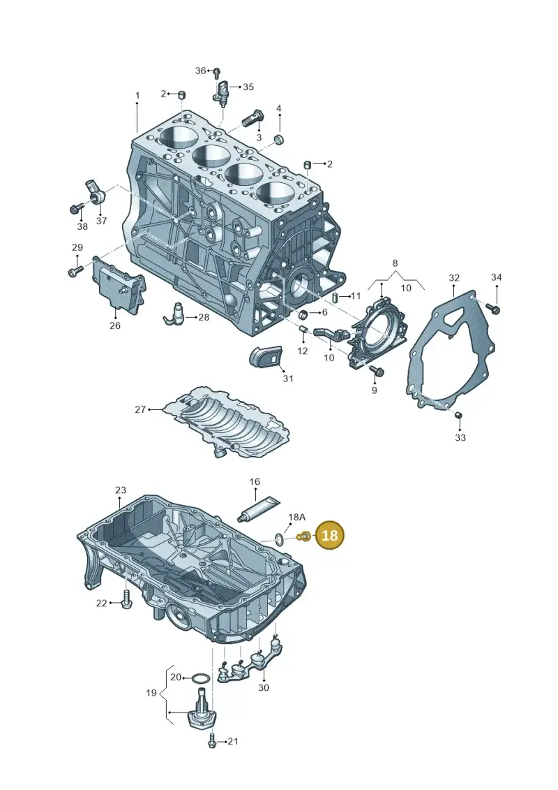 N90288901 — Skoda Fabia (2021-) diagram 890103150, position 18