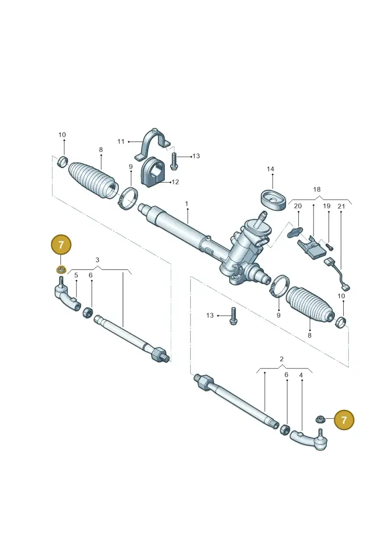 N90321302 — Skoda Fabia Jingrui (2008-2014) diagram 662423410, position 7