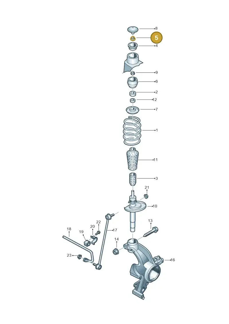 N90353604 — Skoda Citigo (2019-2021) diagram 797411000, position 5