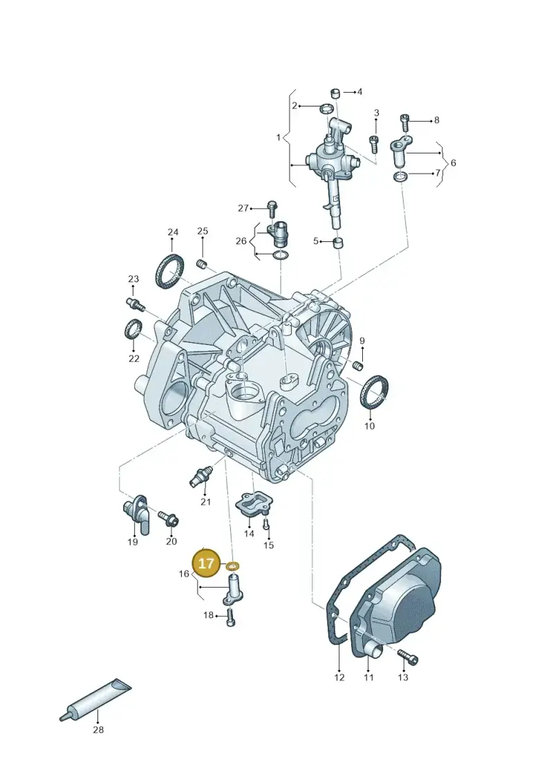 N90362001 — Skoda Fabia (2021-) diagram 892305020, position 17