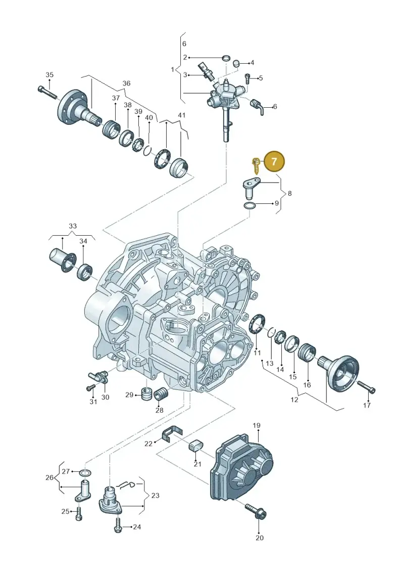 N90365907 — Skoda Kamiq (2019-) diagram 827320020, position 7