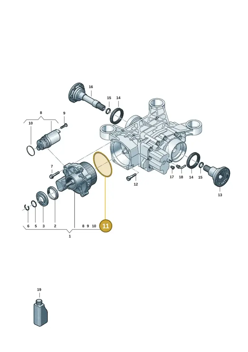 N90443301 — Skoda Kodiaq (2024-) diagram 3j0525100, position 11