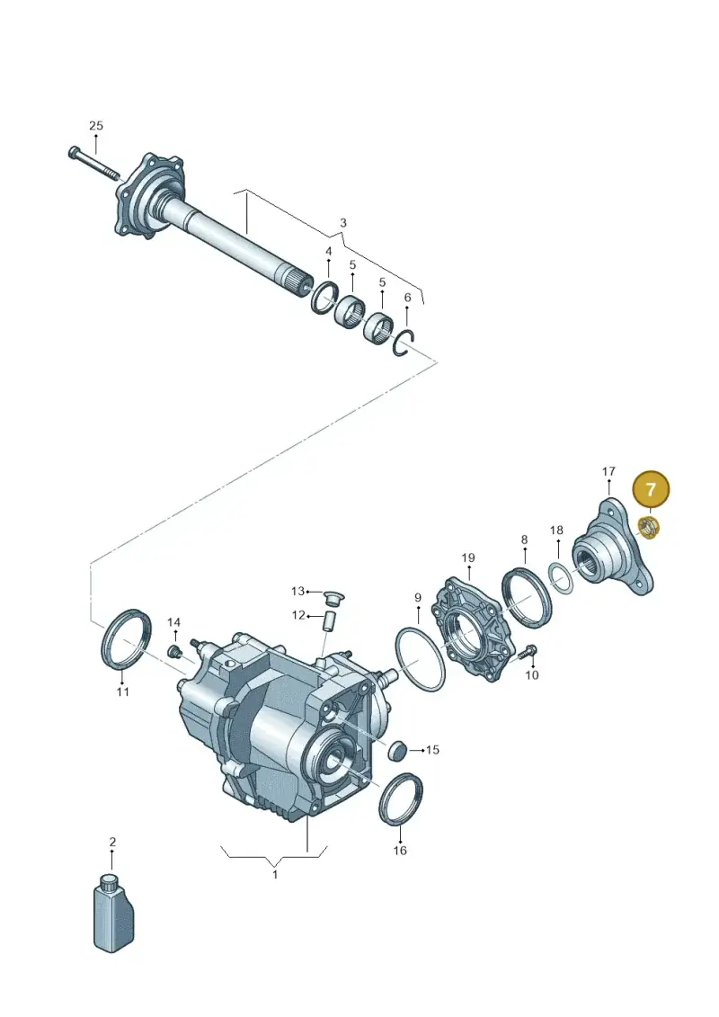 N90443801 — Skoda Kodiaq (2018-2022) diagram 810409450, position 7
