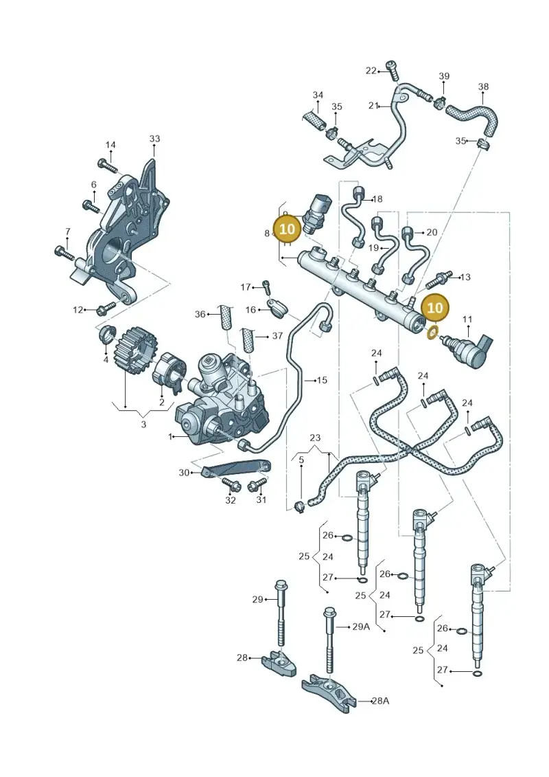 N90451902 — Skoda Fabia (2014-2022) diagram 773130000, position 10