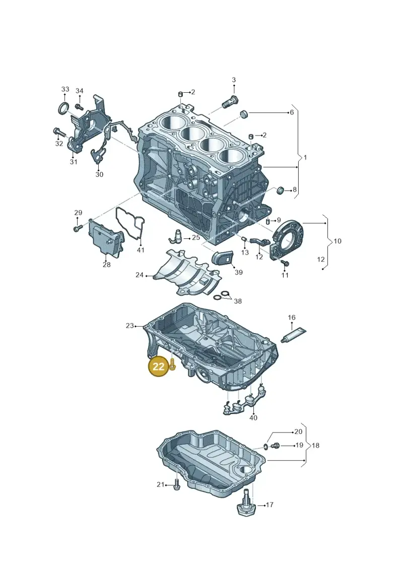 N90500605 — Skoda Superb Combi (2023-) diagram 813103006, position 22