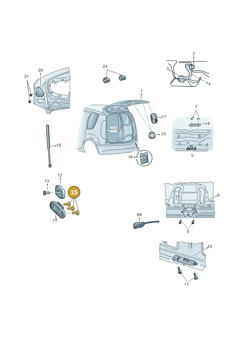N90640301 — Skoda Roomster (2010-2015) diagram 481827100, position 15