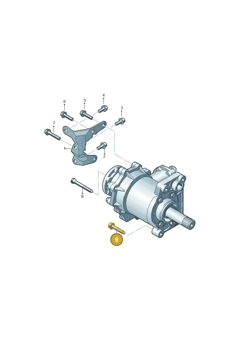 N90648304 — Skoda Yeti (2013-2017) diagram 474409490, position 9
