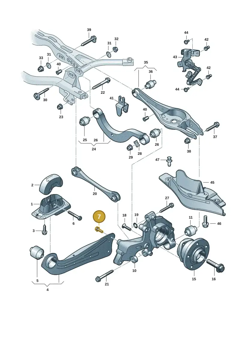 N90648402 — Skoda Kodiaq (2024-) diagram 3j0505100, position 7