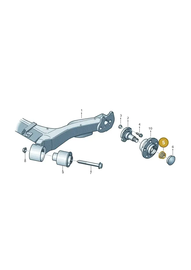 N90654502 — Skoda Fabia Scout (2010-2014) diagram 677500200, position 5
