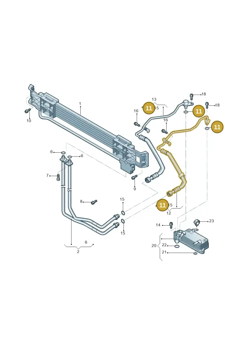 N90666001 — Skoda Superb Ambition (2009-2015) diagram 671317500, position 11