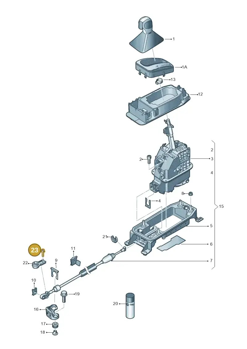 N90667402 — Skoda Karoq (2017-2022) diagram 753713100, position 23