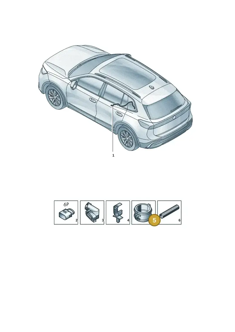 N90681901 — Skoda Kodiaq (2024-) diagram 57x972750, position 5