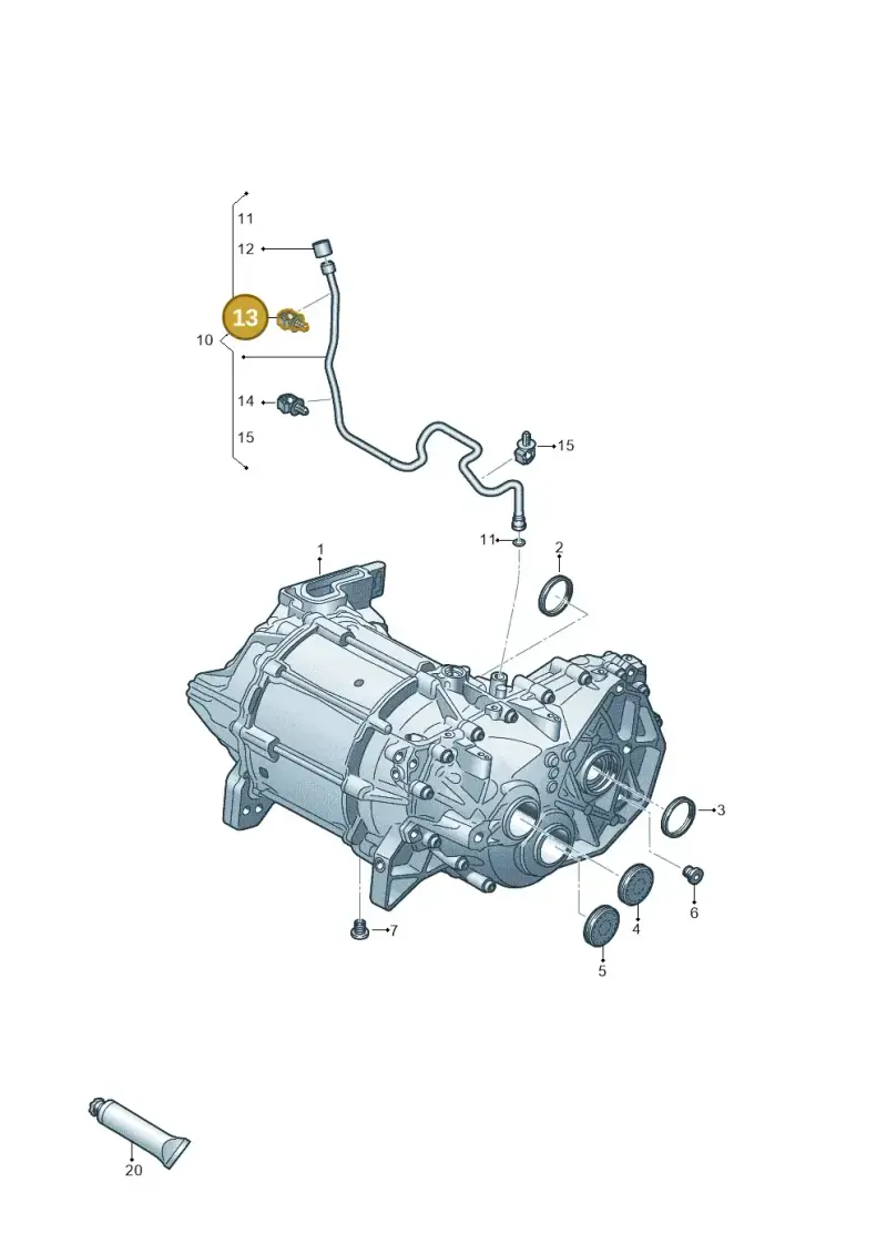 N90696901 — Skoda Enyaq (2020-) diagram 10a300005, position 13