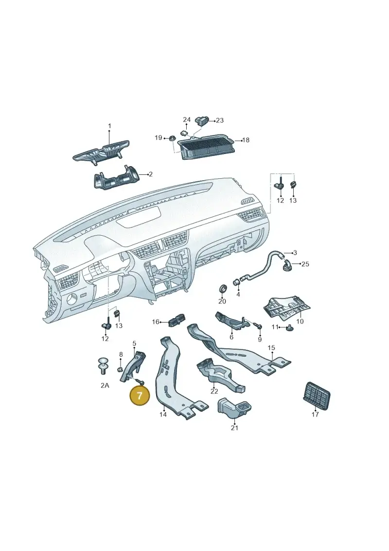 N90698601 — Skoda Octavia (2017-2020) diagram 805819030, position 7