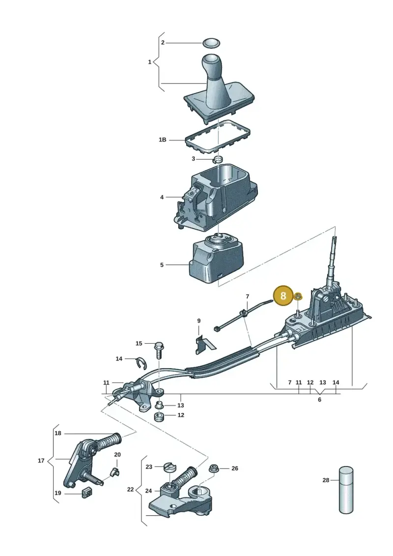N90714303 — Skoda Fabia (2021-) diagram 6vn711030, position 8