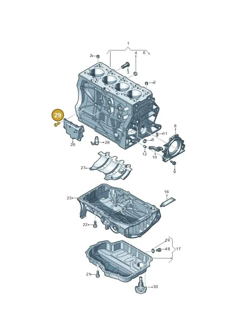 N90737803 — Skoda Fabia (2021-) diagram 837103020, position 29
