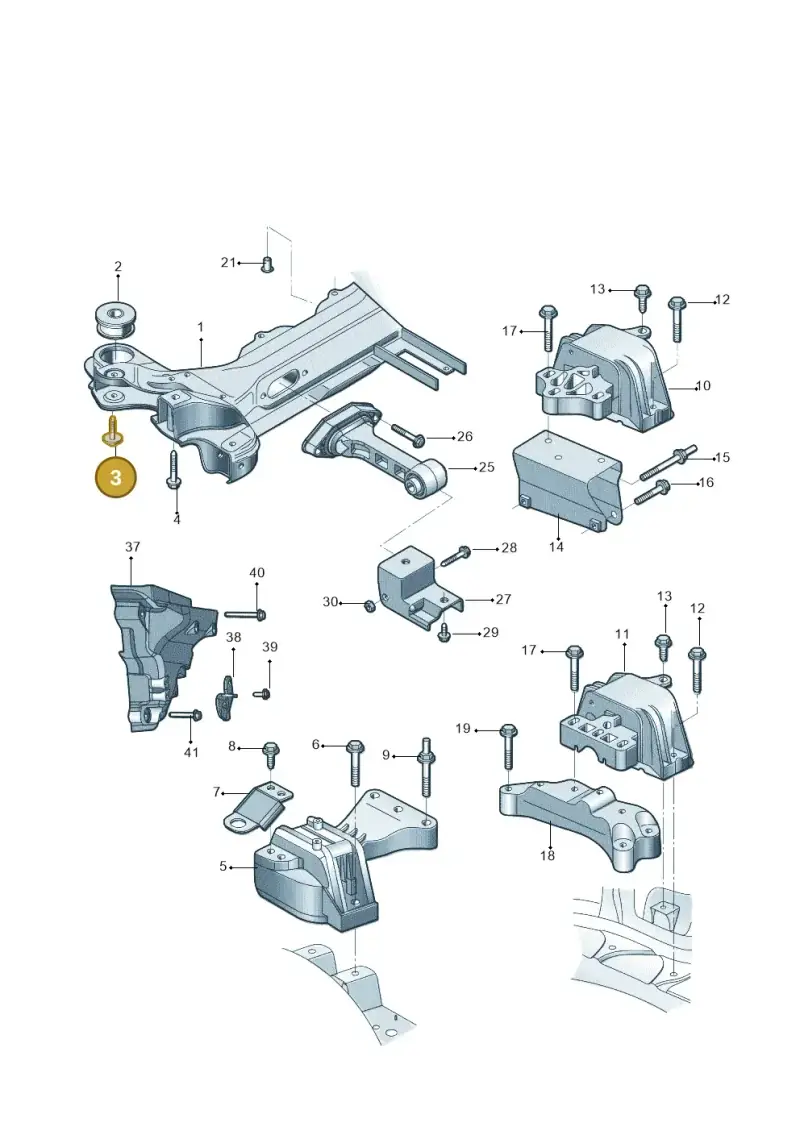 N90752802 — Skoda Kamiq (2018-2023) diagram 594199200, position 3