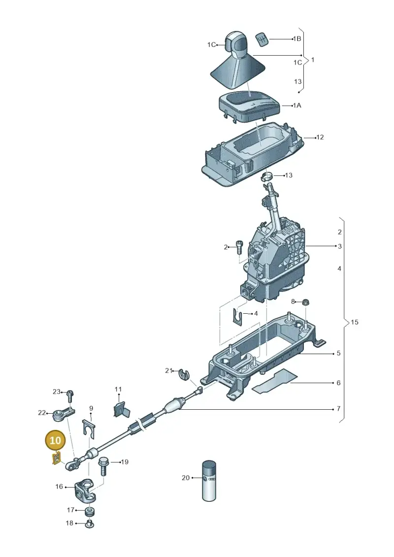 N90815903 — Skoda Kodiaq (2018-2022) diagram 805713010, position 10