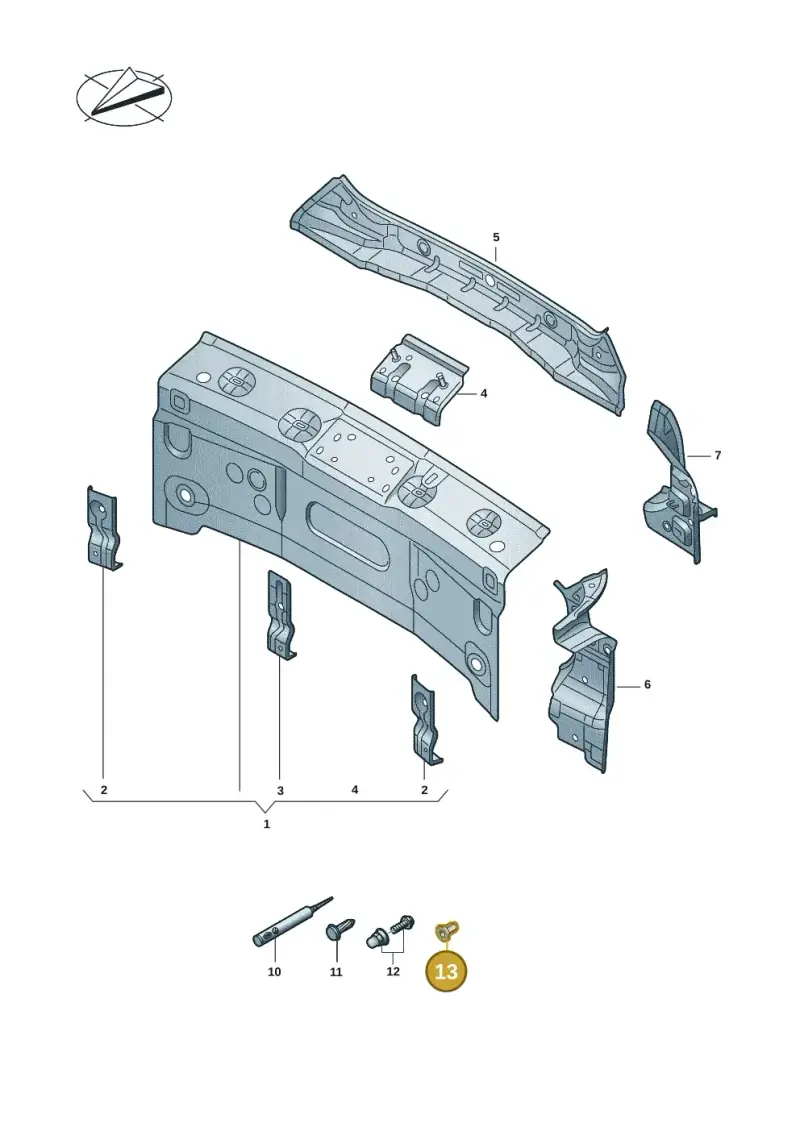 N90817302 — Skoda Kodiaq (2024-) diagram 57h813000, position 13