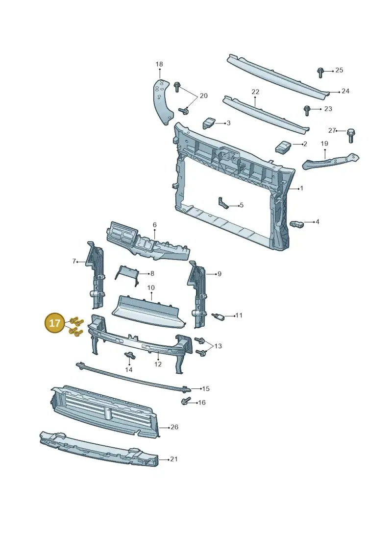 N90835704 — Skoda Kamiq (2019-) diagram 584805000, position 17