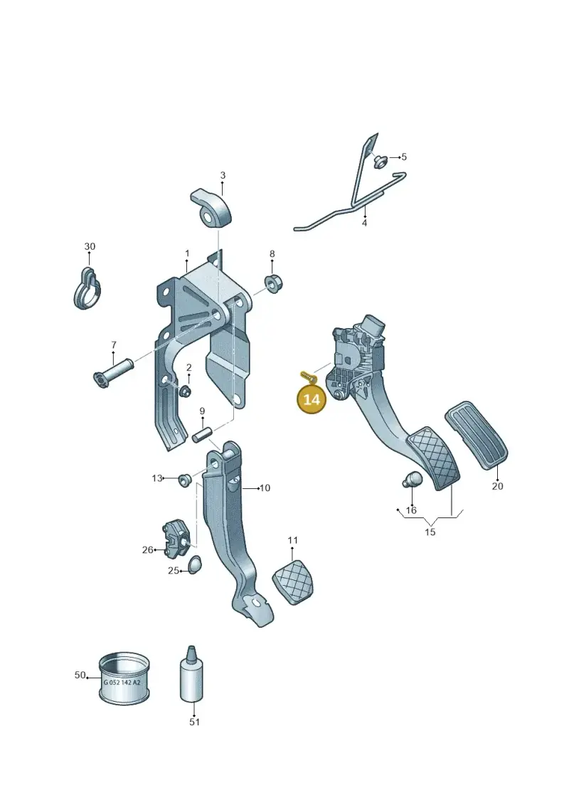 N90859903 — Skoda Citigo (2019-2021) diagram 723721700, position 14