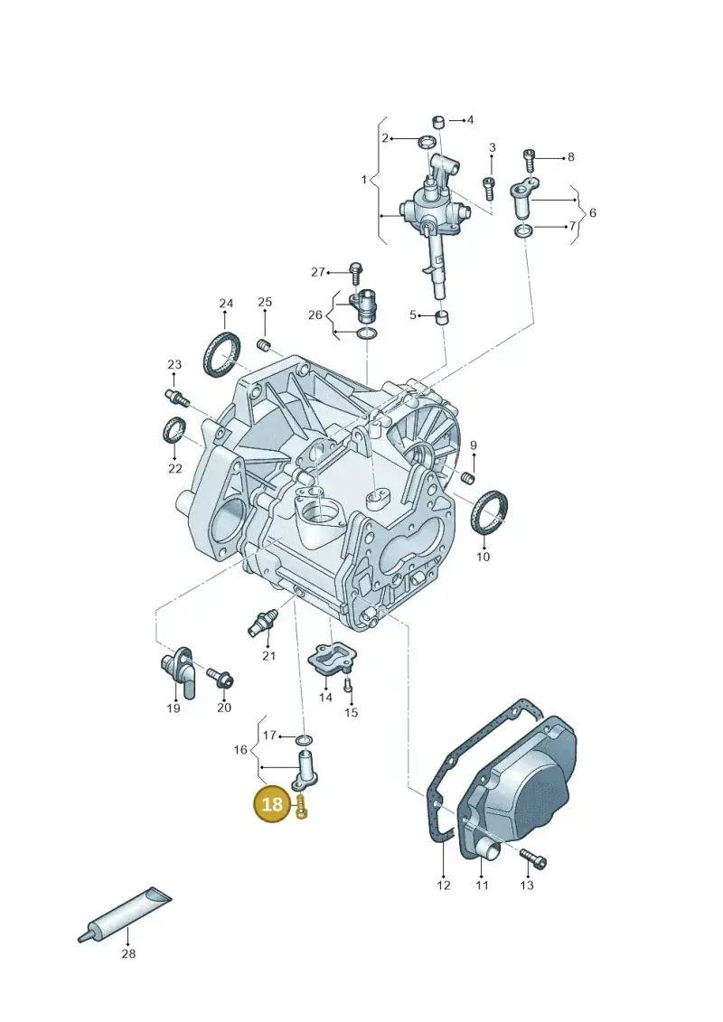 N90897307 — Skoda Fabia (2021-) diagram 892305020, position 18