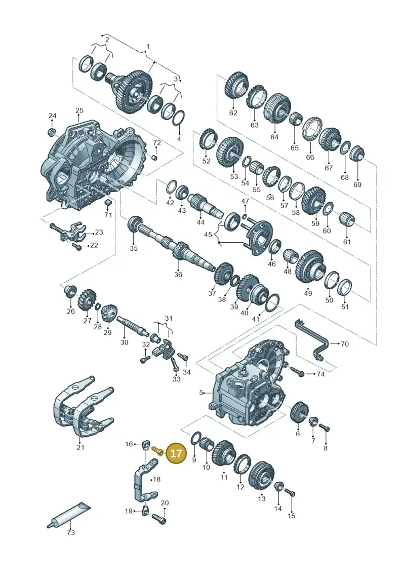 N90903502 — Skoda Kamiq (2019-) diagram 827315030, position 17