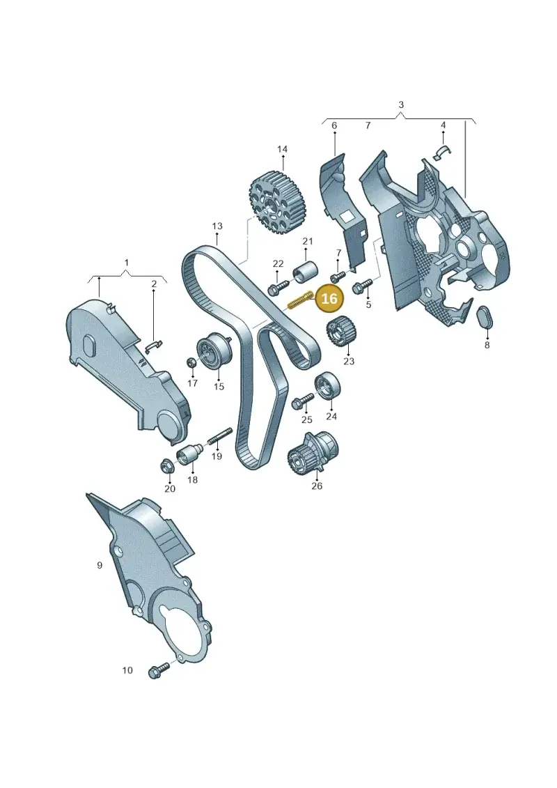 N90905502 — Skoda Rapid (2012-2022) diagram 672109750, position 16