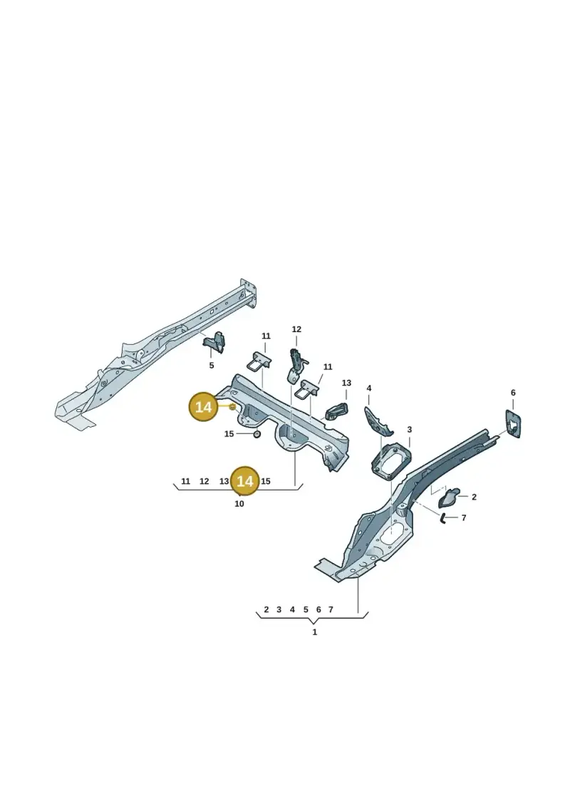 N90929304 — Skoda Fabia (2021-) diagram 6vn803020, position 14