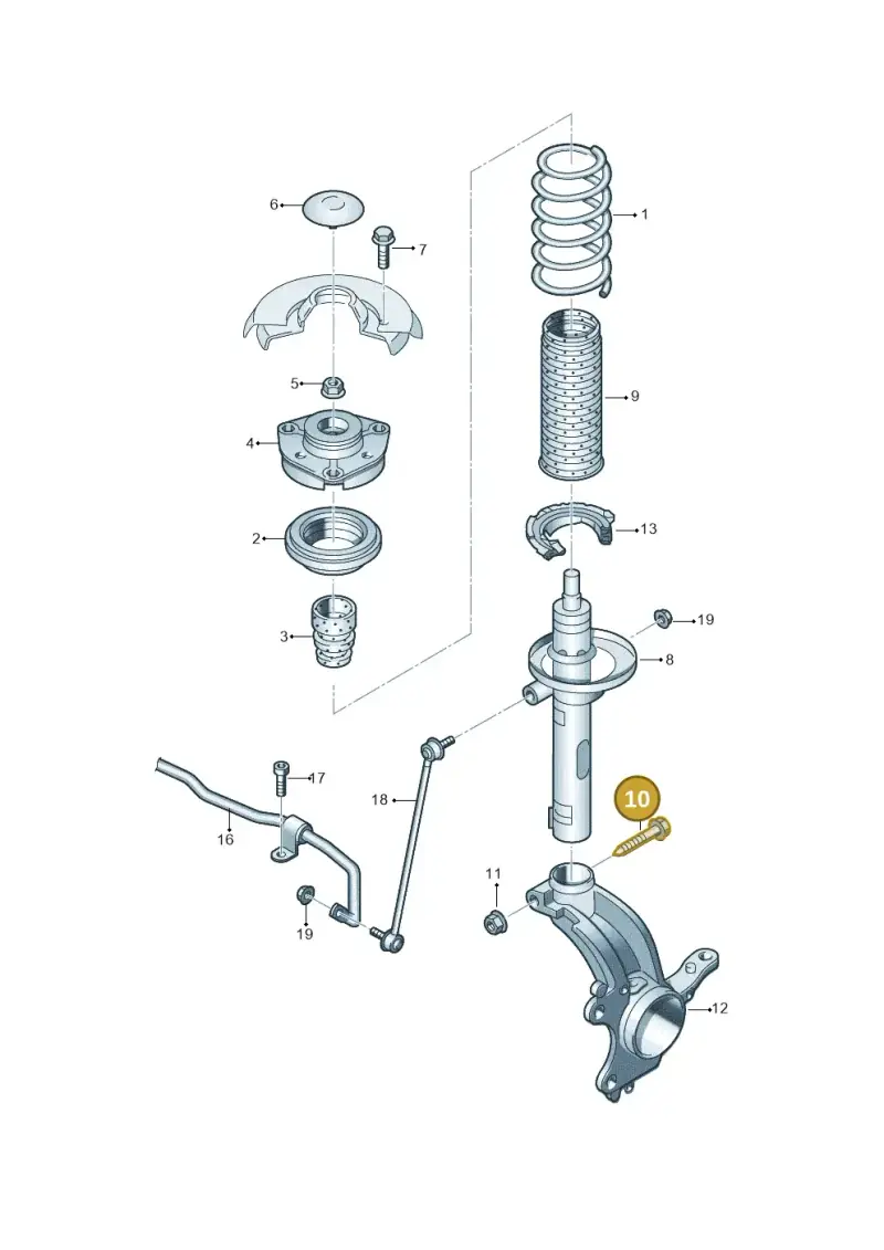 N90954802 — Skoda Fabia (2021-) diagram 753411000, position 10