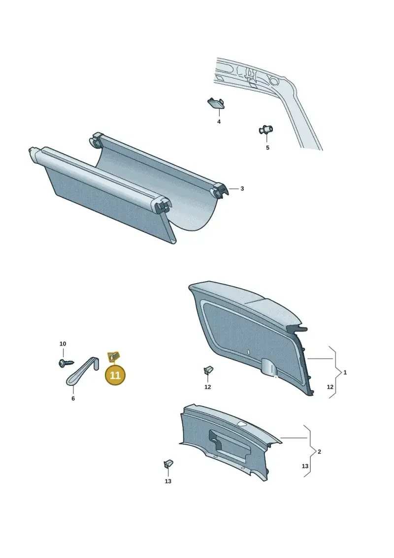 N90959602 — Skoda Fabia (2021-) diagram 6vn867090, position 11